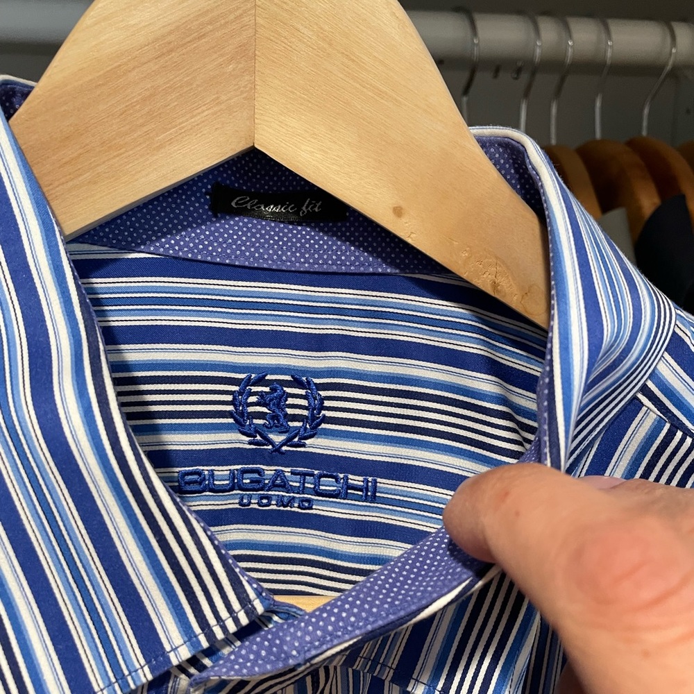 Bugatchi dress shirt size XXL